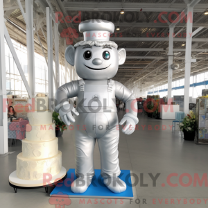 Silver Wedding Cake mascot...