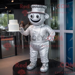 Silver Wedding Cake mascot...