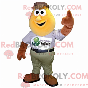 Rust Pear Maskottchen...