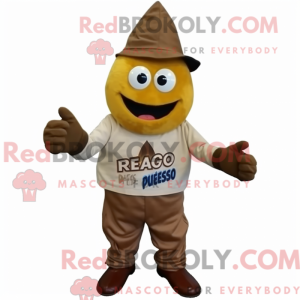 Rust Pære maskot drakt...