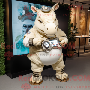 Mascotte de rhinocéros...