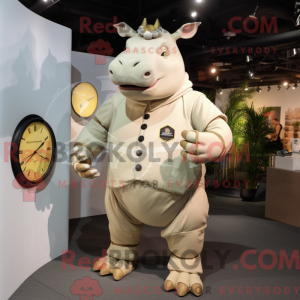 Beige neushoorn...