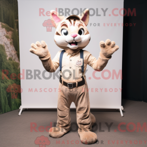 Disfraz de mascota Bobcat...