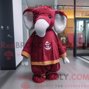Máscara de elefante marrom...