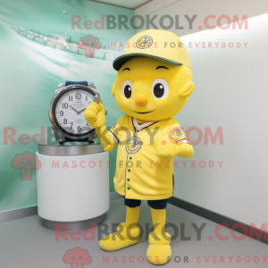 Postava maskota Yellow Ray...