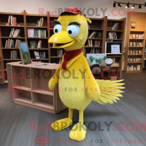 Citrongul spætte maskot...