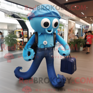 Blauw Octopus...