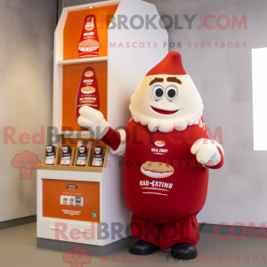 Kremflaske med ketchup...
