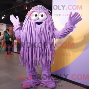 Lavender Spaghetti mascot...