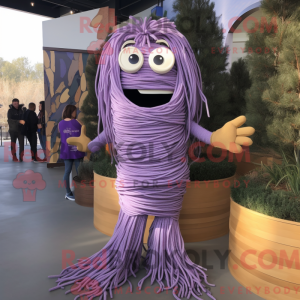 Lavender Spaghetti mascot...