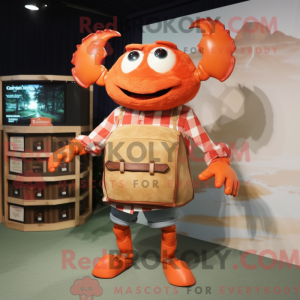 Personaggio mascotte Orange...