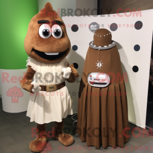 Brown Grenade mascotte...
