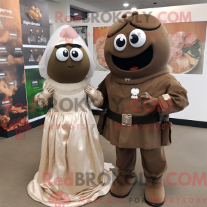 Brown Grenade mascotte...