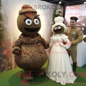 Brown Grenade mascot...