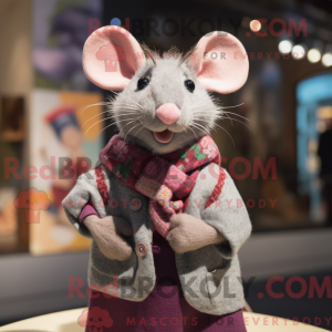 Rotte maskot kostume...