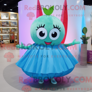 Postava maskota Sky Blue...