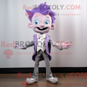 Lavendel Tooth Fairy maskot...