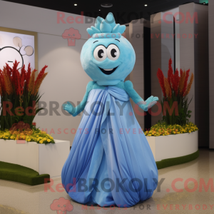 Disfraz de mascota Sky Blue...