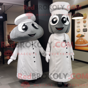 Gray Sushi mascot costume...