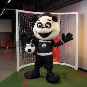 Black Soccer Goal...