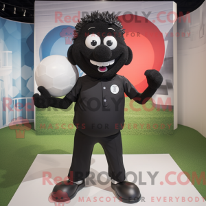 Black Soccer Goal...