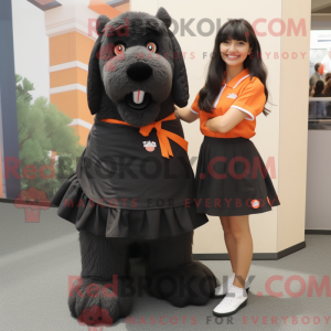 Black Shepard S Pie mascot...