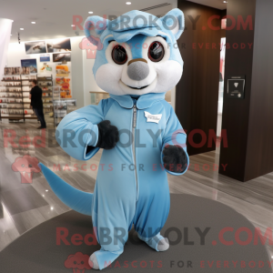 Postava maskota Sky Blue...