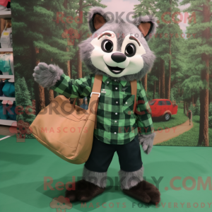 Forest Green Raccoon...