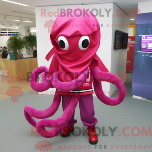 Disfraz de mascota Magenta...