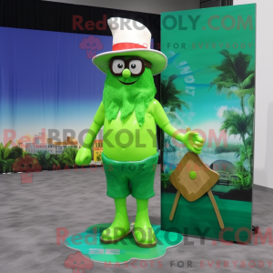 Limegrøn Leprechaun Hat...