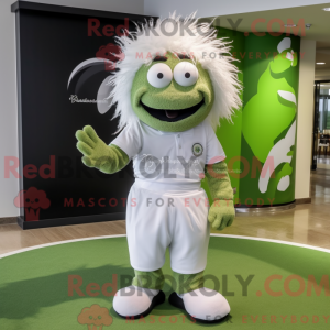 Olive Golf Ball maskot...