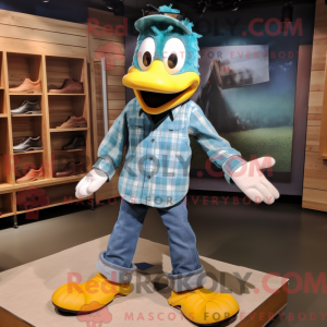 Disfraz de mascota Teal...