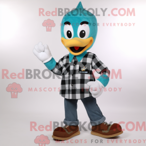 Disfraz de mascota Teal...