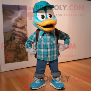 Disfraz de mascota Teal...