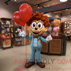 Rust Heart Shaped Balloons...