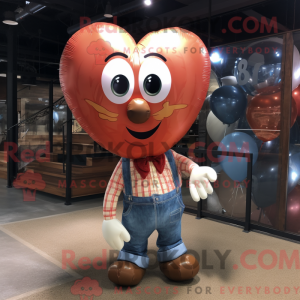 Rust Heart Shaped Balloons...