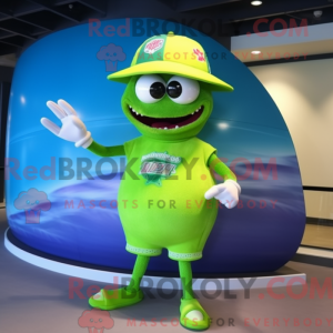 Personaggio mascotte guanto...