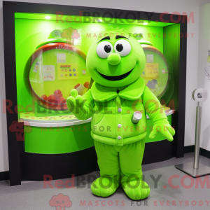 Lime Green Candy Box...