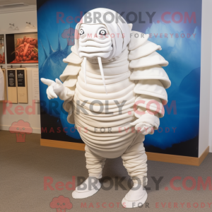 Mascotte de Trilobite blanc...