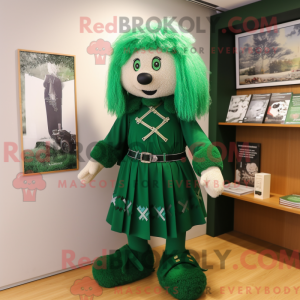 Forest Green Celtic Cross...