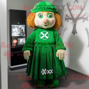 Forest Green Celtic Cross...