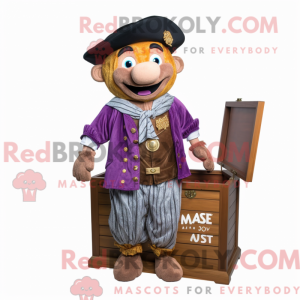 Skattekiste maskot kostume...