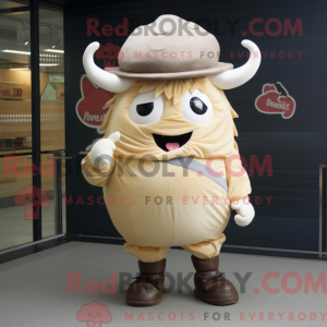 Costume mascotte de bœuf...