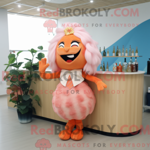 Maskotdraktfigurator Peach...