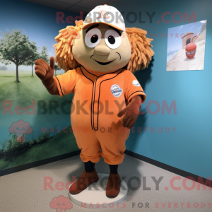 Rust Baseball Glove maskot...
