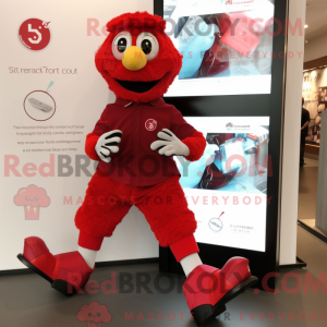 Disfraz de mascota de Red...