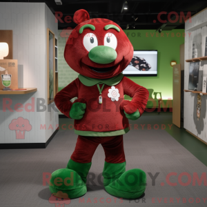 Costume de mascotte marron...