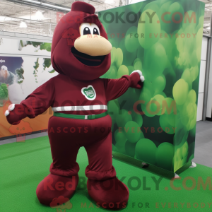 Costume de mascotte marron...
