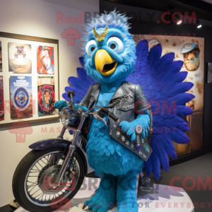 Disfraz de mascota Sky Blue...