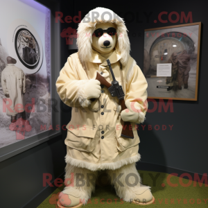 Cream Sniper maskot kostume...